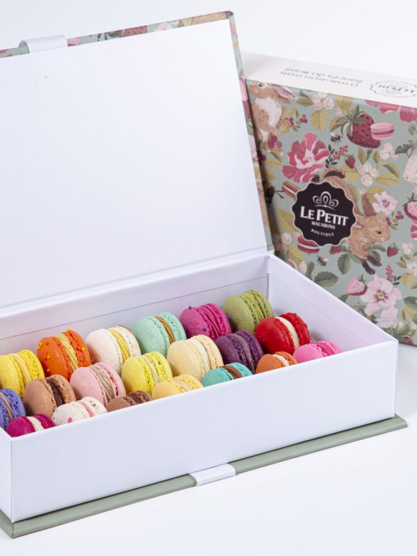 PASCOA EMBALAGEM 21 MINI MACARONS R$98