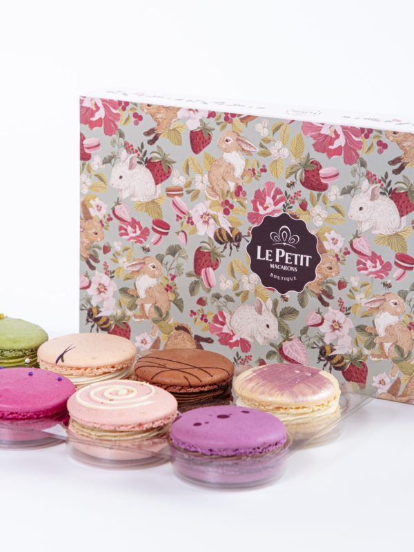 PASCOA EMBALAGEM 8 MACARONS R$76